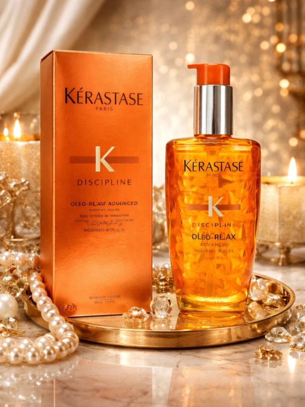 Kerastase Discipline Oleo Relax Advanced Oil 3.4oz 100ml Duo - Picture 5 of 9